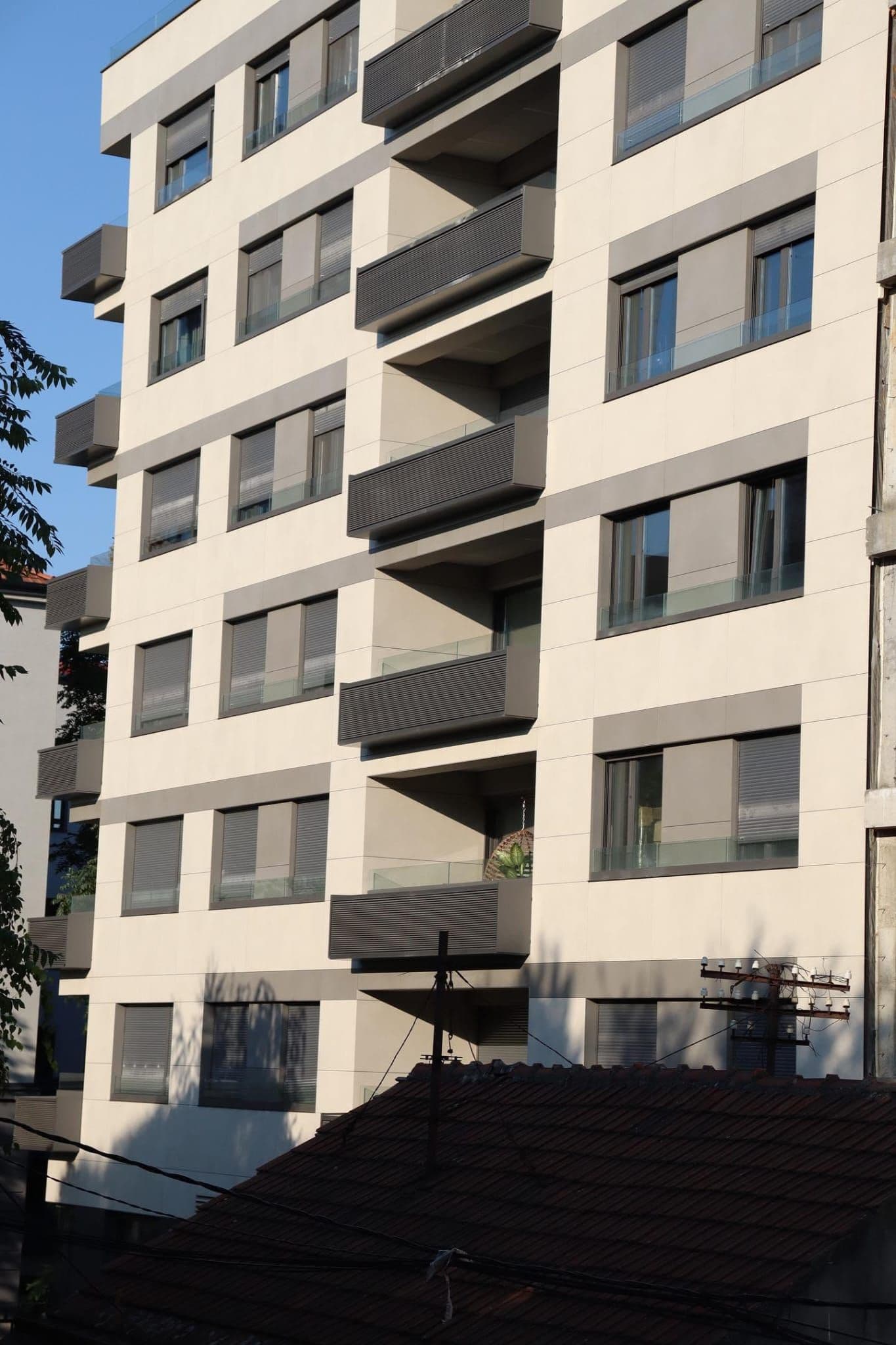 Fasadno rešenje na stambenom objektu