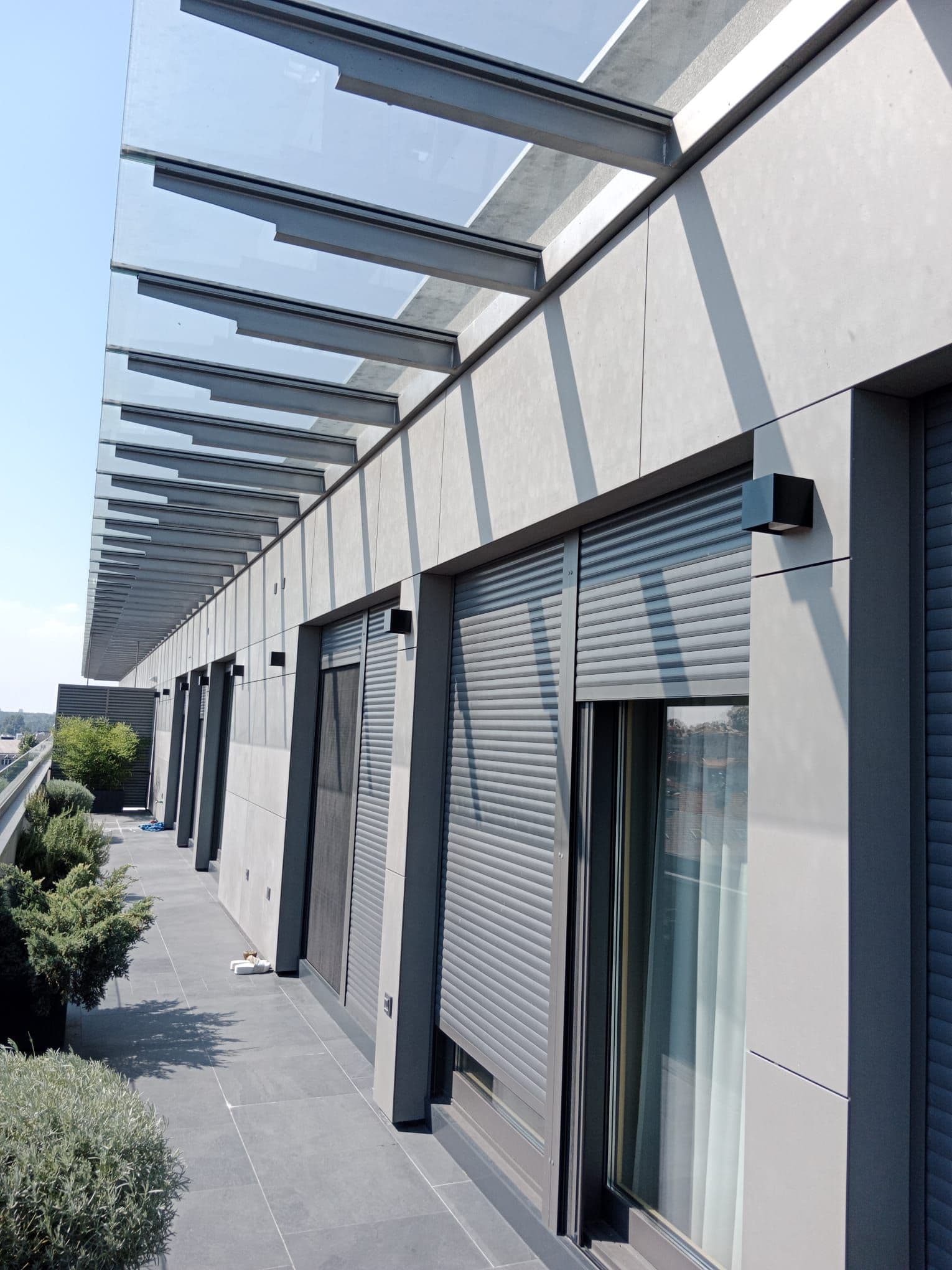 Fasadno rešenje na stambenom objektu